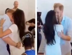 Pangeran Harry Terkejut Dicium Penuh Gairah Meghan Markle usai Menari Salsa