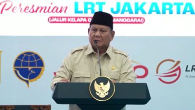 Danantara Wajib Bantu Perluasan Rute LRT Jakarta, Prabowo: DKI Milik Seluruh Bangsa