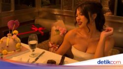 Romantis! Ultah Di-29, Mirriam Eka Dinner Steak Bareng Julian Jacob
